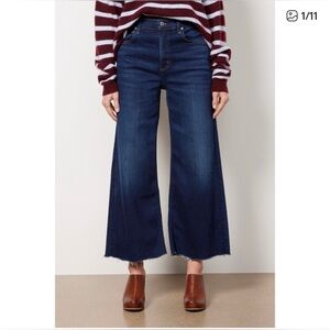 Citizens Of Humanity Lyra wide leg frayed edge jeans sz 29